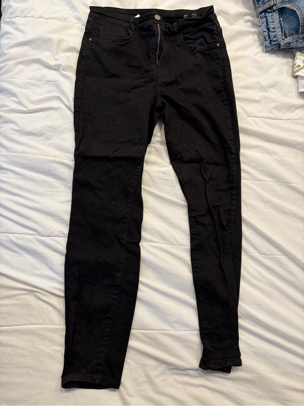 MASSIMO DUTTI Black Women's Slim Stretch Jeans